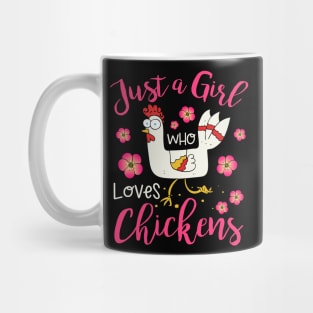 Kids Chicken Hen Love Cute Mug